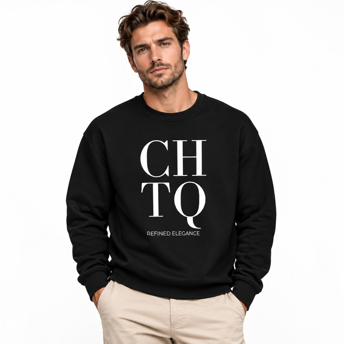 CHTQ Refined Elegance Crewneck Sweatshirt