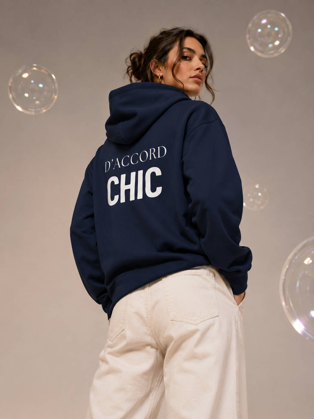 D'Accord Chic Hoodie Back